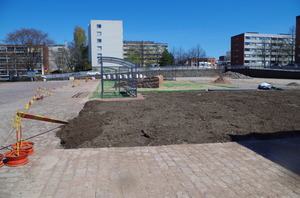 Kuvassa Kotkan linja-autoasema vuonna 2016.